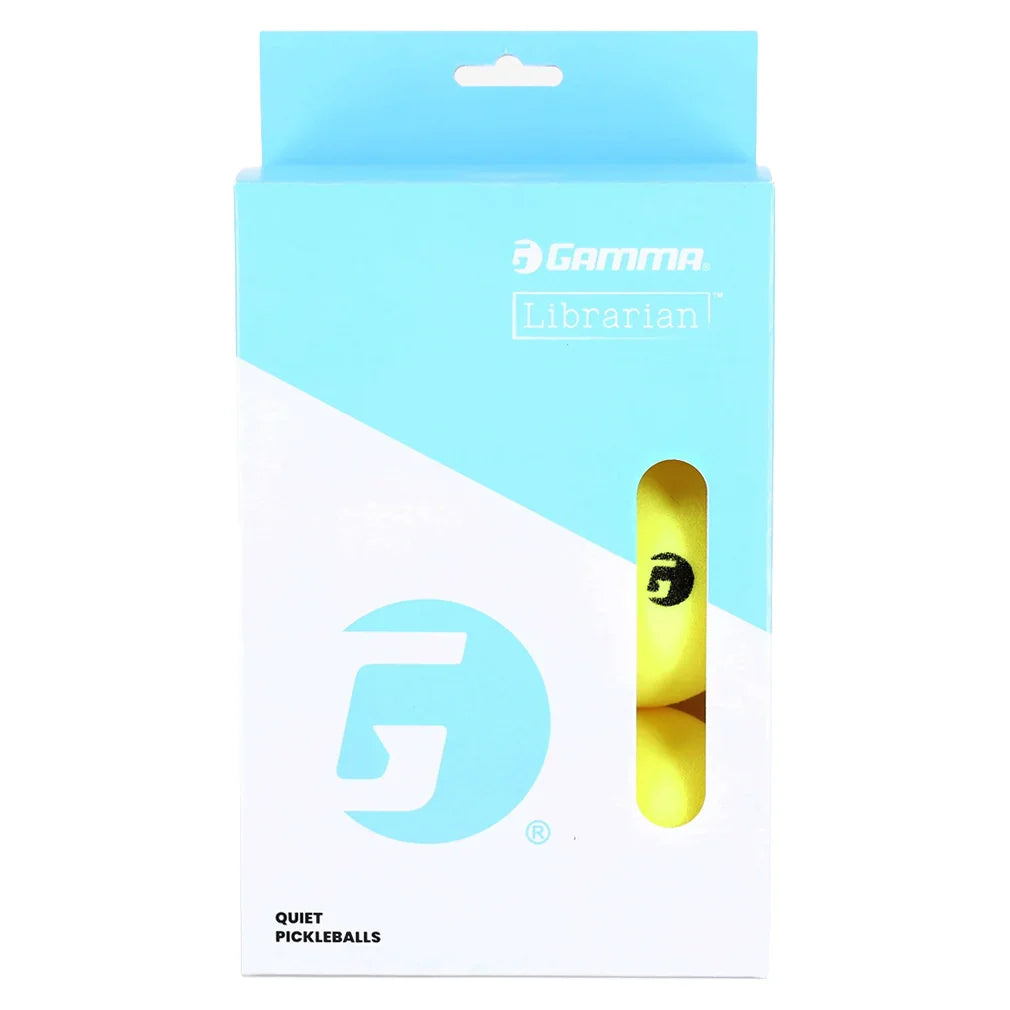 Librarian Foam 6pk Pickleball Balls Gamma