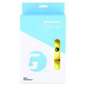 Librarian Foam 6pk Pickleball Balls Gamma
