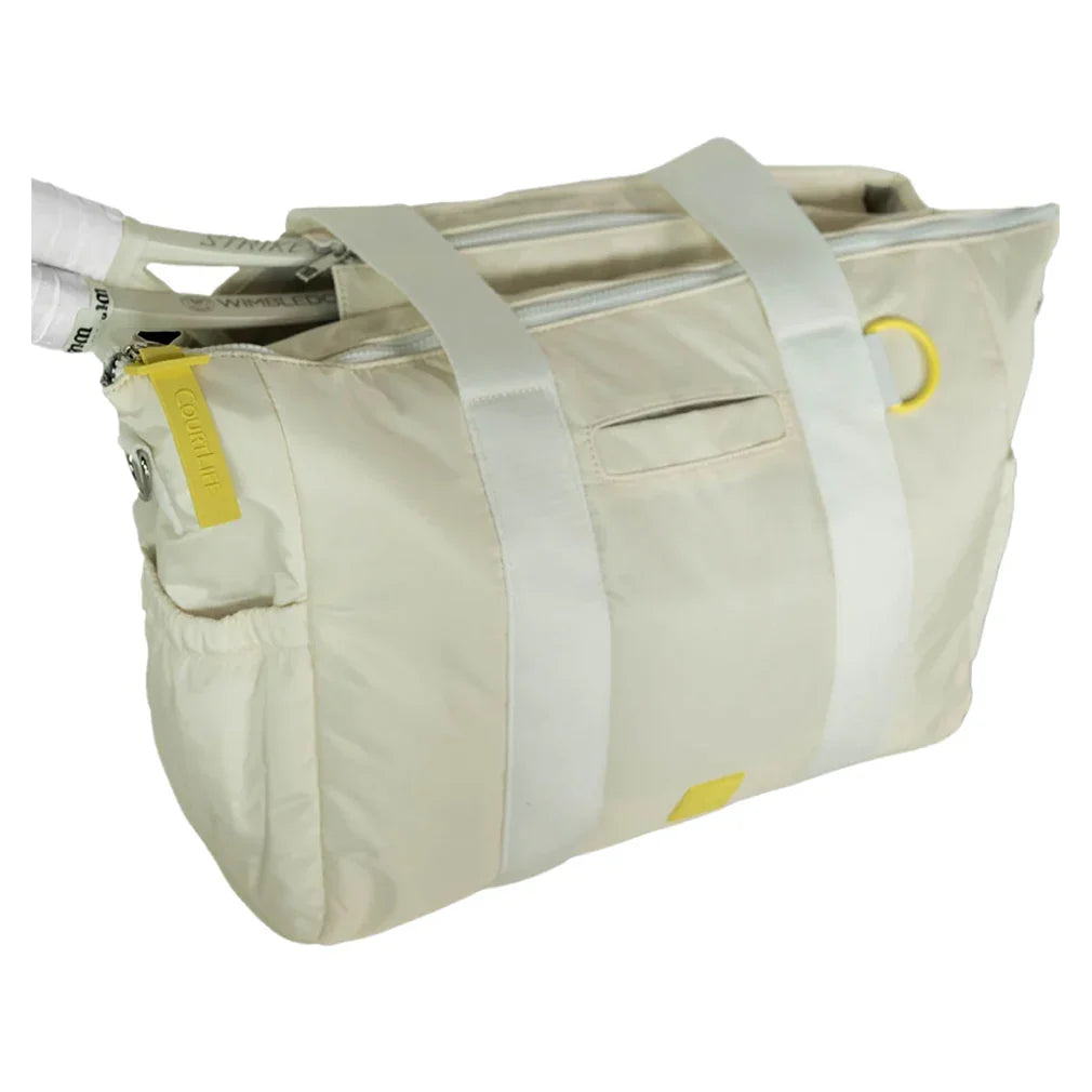 Gamechanger Tennis Tote Ivory Bags CourtLife