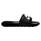 Men`s Victori One Slides Black and White Footwear Nike