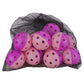 Indoor Pickleball Training Balls Dozen Purple and Pink Balls Gamma