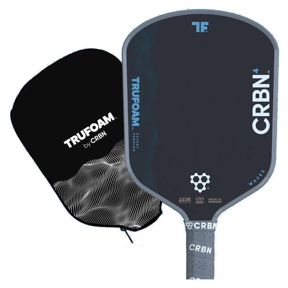 CRBNâ´ TruFoam Waves Pickleball Paddle Racquets Crbn Pickleball