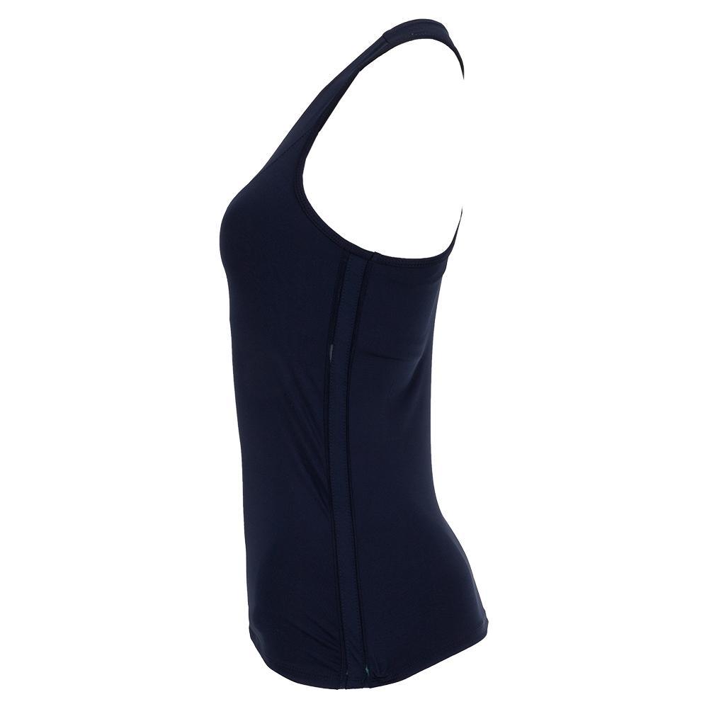 Women`s V-Neck Tennis Tank with Bra Apparel Lucky In Love
