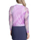 Women's Mystic Petal Long Sleeve Tennis Top Pink Apparel Lucky In Love