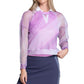 Women's Mystic Petal Long Sleeve Tennis Top Pink Apparel Lucky In Love