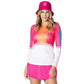 Women's Shockin' Radiance Long Sleeve Tennis Top Shocking Pink Apparel Lucky In Love