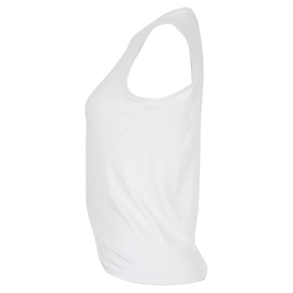 Women's Twist Front Tennis Tank Apparel Lucky In Love