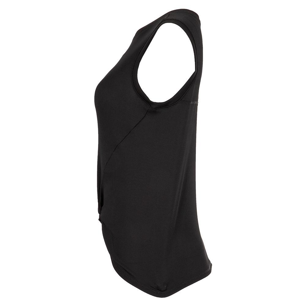 Women's Twist Front Tennis Tank Apparel Lucky In Love