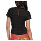 Women's Center Court Short Sleeve Tennis Top Apparel Lucky In Love