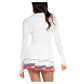 Women's Wrap it Up Long Sleeve Tennis Top Apparel Lucky In Love