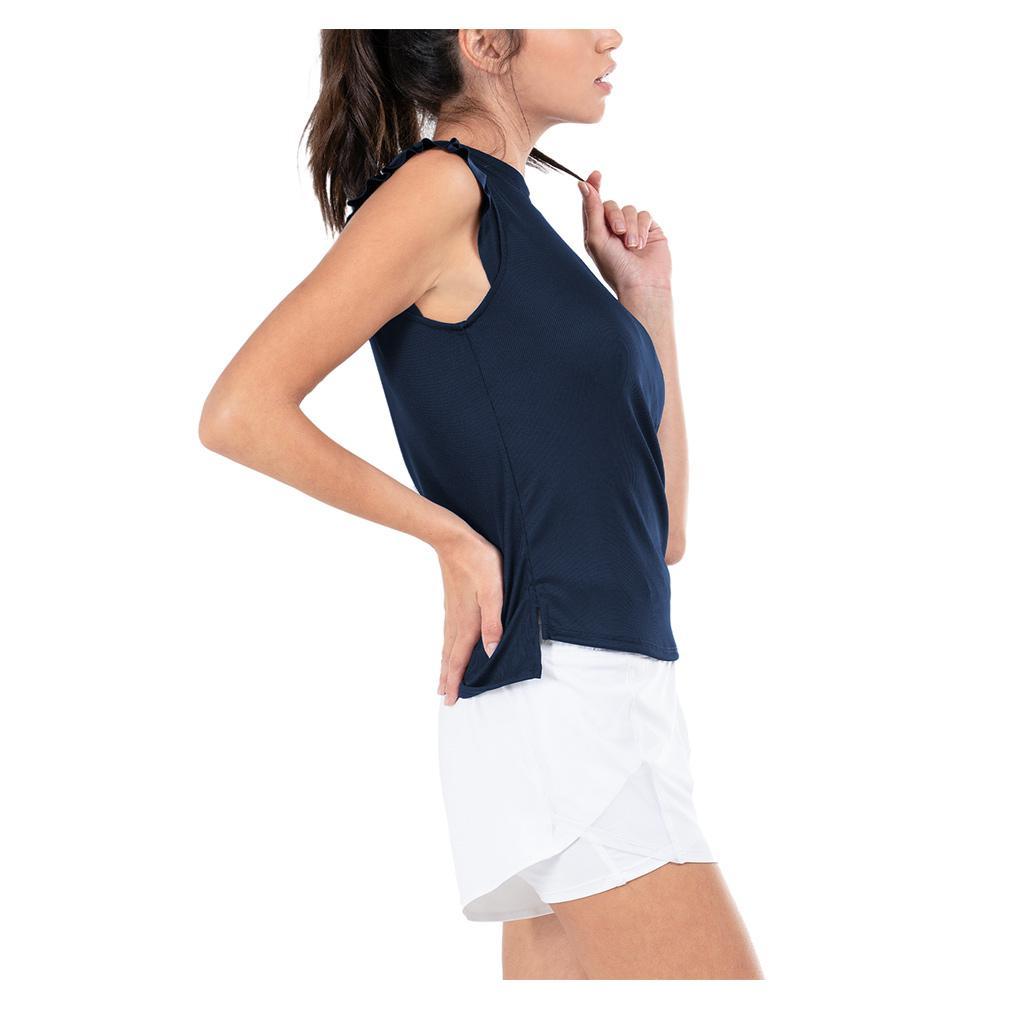 Women's Bring It On Rib Tennis Tank Apparel Lucky In Love