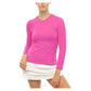 Women's LUV Breeze Long Sleeve Tennis Crew Apparel Lucky In Love