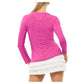 Women's LUV Breeze Long Sleeve Tennis Crew Apparel Lucky In Love