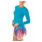 Women's LUV Breeze Long Sleeve Tennis Crew Apparel Lucky In Love