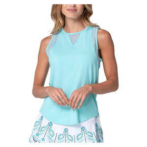 Women`s Chill Out Tennis Tank Capri Apparel Lucky In Love