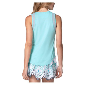 Women`s Chill Out Tennis Tank Capri Apparel Lucky In Love