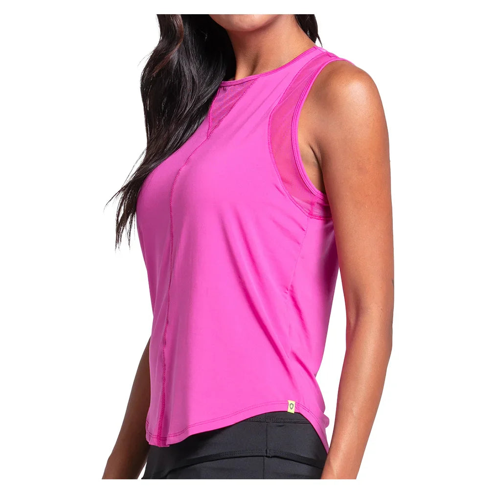 Women`s Chill Out Tennis Tank Mulberry Apparel Lucky In Love