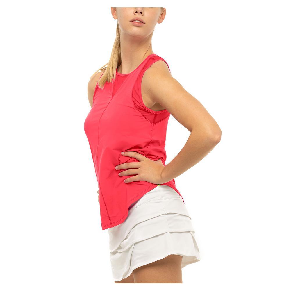 Women's LUV Chill Out Tennis Tank Apparel Lucky In Love