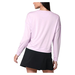 Women`s Hype Long Sleeve Tennis Top Pink Sand Apparel Lucky In Love