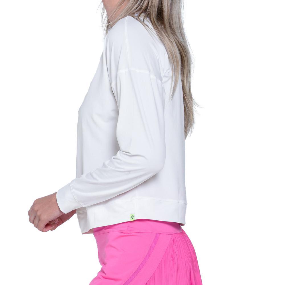 Women's LUV Hype Long Sleeve Tennis Top Apparel Lucky In Love