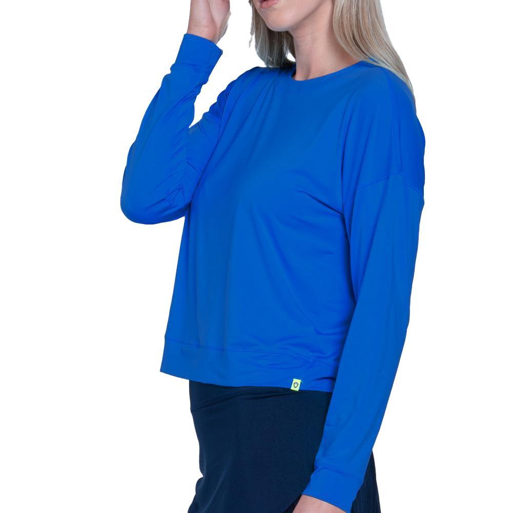 Women's LUV Hype Long Sleeve Tennis Top Apparel Lucky In Love