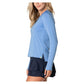Women's LUV High Low Breezy Long Sleeve Tennis Top Apparel Lucky In Love
