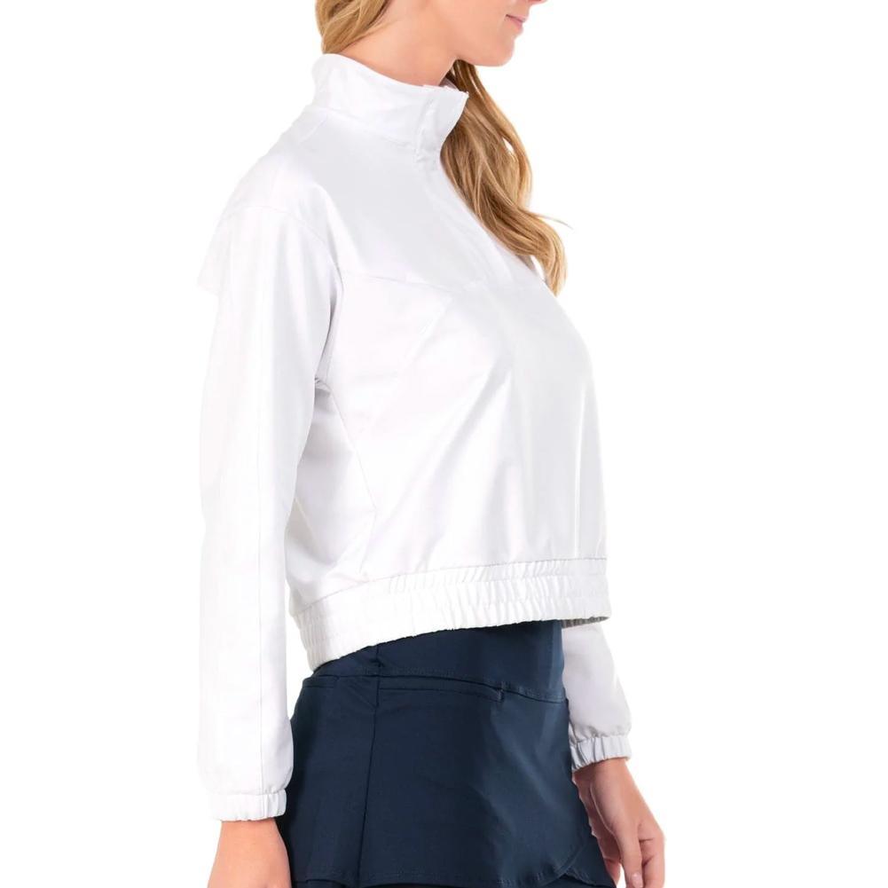 Women's Mock Tennis Pullover Apparel Lucky In Love