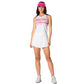 Women's Shock N' Awe Tennis Tank White Apparel Lucky In Love