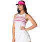 Women's Shock N' Awe Tennis Tank White Apparel Lucky In Love