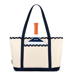 Women's Court To Coast Pickleball Tote Navy Bags Ame And Lulu