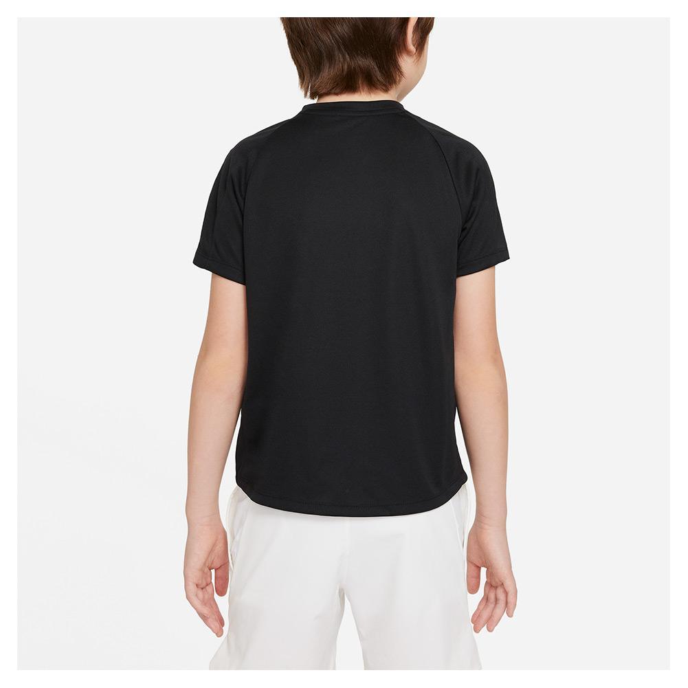 Boys' Court Dri-FIT Victory Short Sleeve Tennis Top Apparel Nike