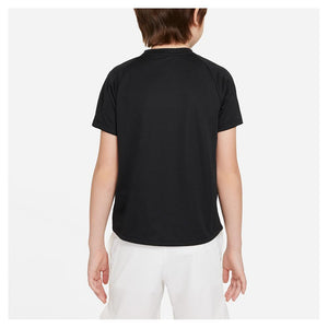 Boys' Court Dri-FIT Victory Short Sleeve Tennis Top Apparel Nike