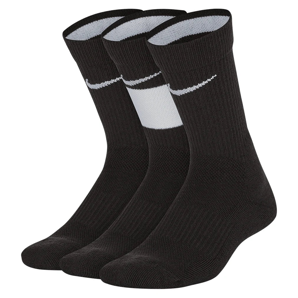Juniors` Elite Crew Socks 3 Pairs Socks Nike