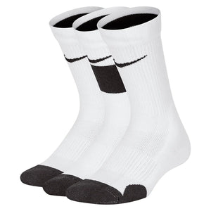Juniors` Elite Crew Socks 3 Pairs Socks Nike