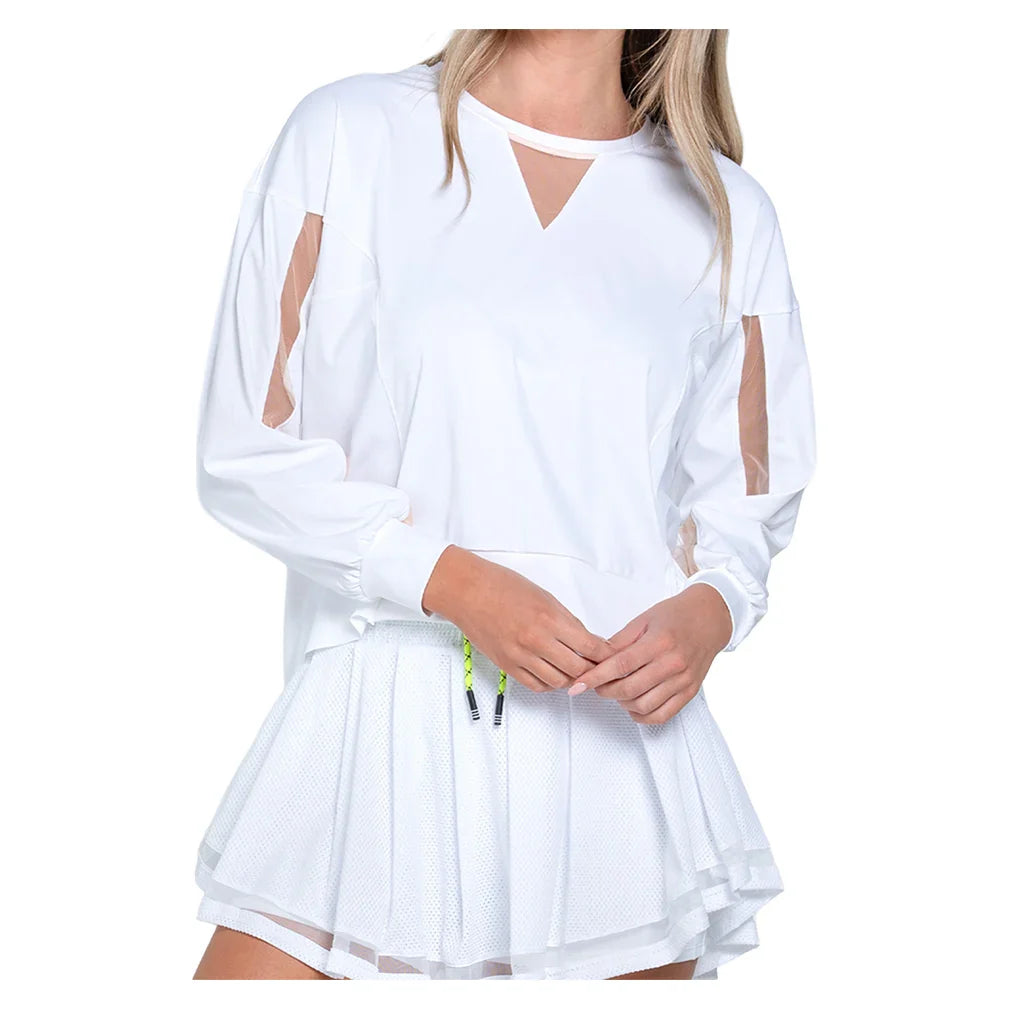 Women`s Be Tulle Tennis Throw Over Apparel Lucky In Love