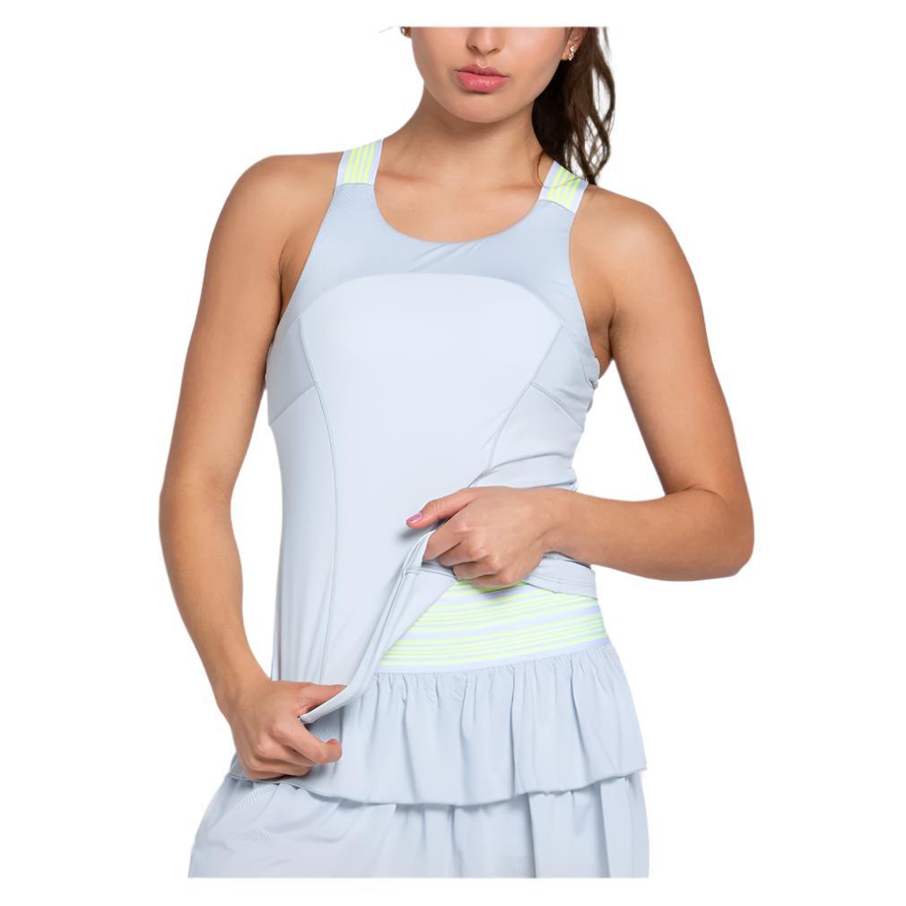 Women`s Play On Tennis Tank with Bra Apparel Lucky In Love