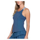 Women`s Play On Tennis Tank with Bra Apparel Lucky In Love