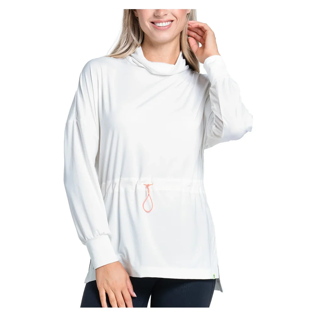 Women's Layer Up Tennis Tunic Bone Apparel Lucky In Love