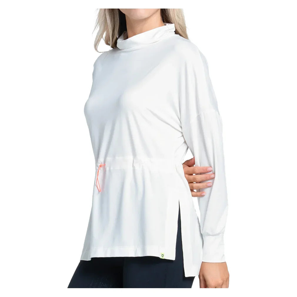 Women's Layer Up Tennis Tunic Bone Apparel Lucky In Love