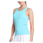 Women`s Seamless High Neck Tennis Tank with Bra Bahama Apparel Lucky In Love