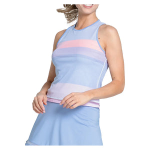 Women`s Breezy Love Tennis Tank Baby Lavender Apparel Lucky In Love