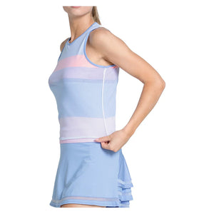 Women`s Breezy Love Tennis Tank Baby Lavender Apparel Lucky In Love