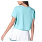 Women`s Powerbox Tennis Tee Capri Apparel Lucky In Love