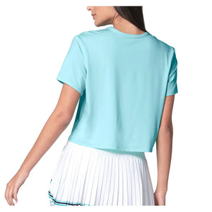 Women`s Powerbox Tennis Tee Capri Apparel Lucky In Love