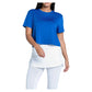 Women's LUV Power Box Tennis Top Electric Blue Apparel Lucky In Love