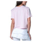 Women`s Powerbox Tennis Tee Pink Sand Apparel Lucky In Love