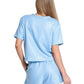 Women`s Renew Heather Short Sleeve Tennis Top Apparel Lucky In Love
