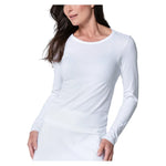 Women`s Seamless Long Sleeve Tennis Top Apparel Lucky In Love