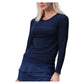 Women`s Seamless Long Sleeve Tennis Top Apparel Lucky In Love