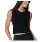 Women`s Seamless Textured Muscle Tennis Tank Apparel Lucky In Love